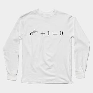 Euler's Identity Long Sleeve T-Shirt